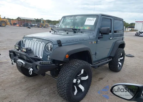2014 Jeep Wrangler Rubicon из США, поврежденный, VIN 1C4BJWCGXEL150351
